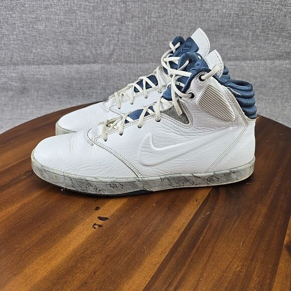 Nike Kobe 9 NSW Lifestyle \'Marble\'White Blue Size 8.5 630774-100 Basketball Shoe main image 11